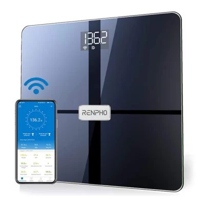 RENPHO USB Rechargeable Digital Smart Scales for Body Weight with