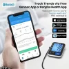 RENPHO Blood Pressure Monitor connects with an app