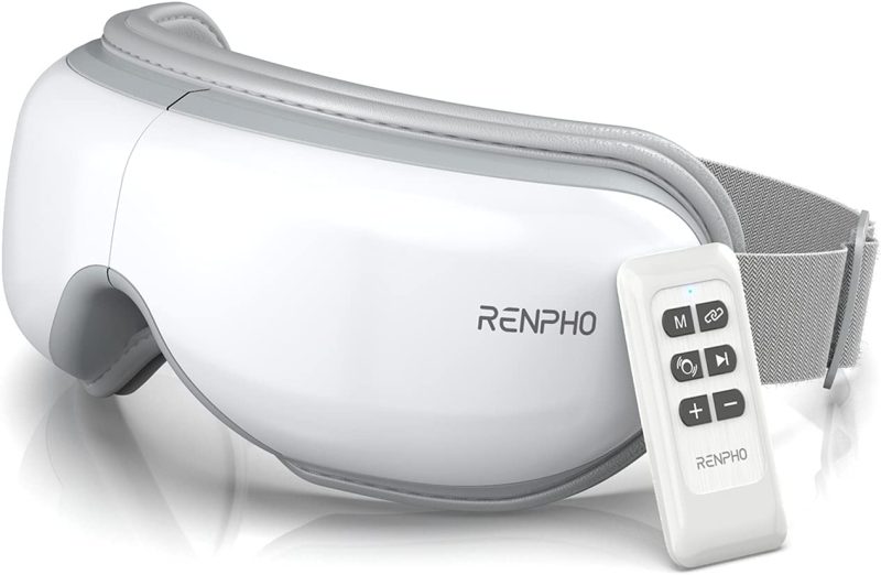 RENPHO Eye Massager with Heat & Bluetooth Music