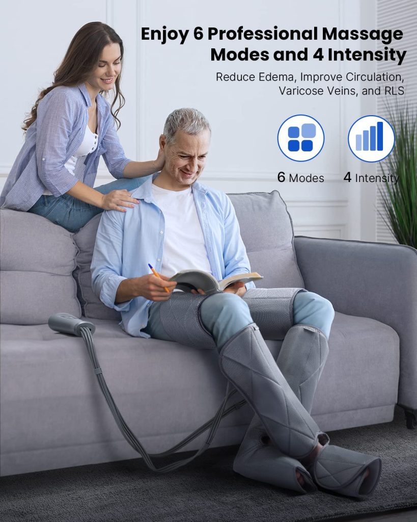 Renpho Leg Massager Revitalize Your Legs, Calf, Feet, Thigh